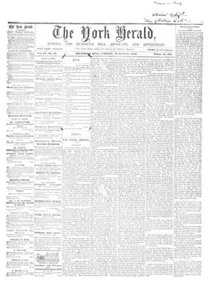 York Herald, 28 Mar 1862