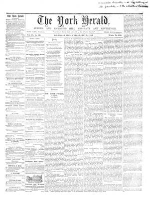 York Herald, 2 May 1862