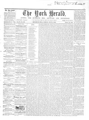 York Herald, 9 May 1862