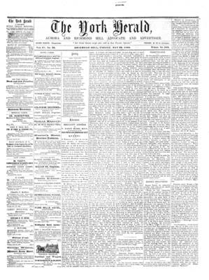 York Herald, 23 May 1862