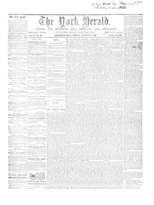 York Herald, 1 Aug 1862