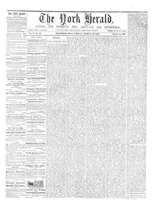 York Herald, 13 Mar 1863