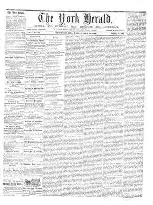 York Herald, 15 May 1863