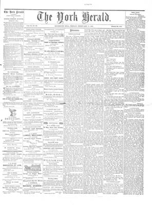 York Herald, 12 Feb 1869