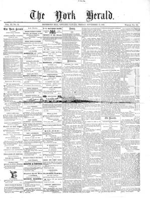 York Herald, 12 Nov 1869