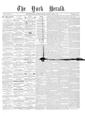 York Herald, 1 Apr 1870