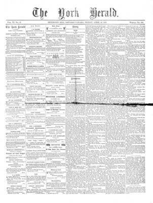 York Herald, 22 Apr 1870