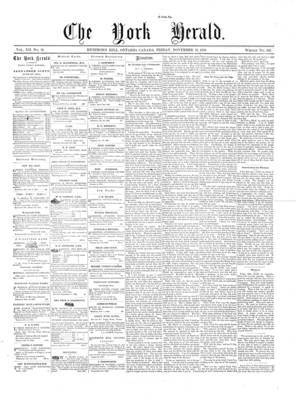 York Herald, 18 Nov 1870