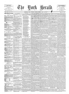 York Herald, 13 Dec 1872