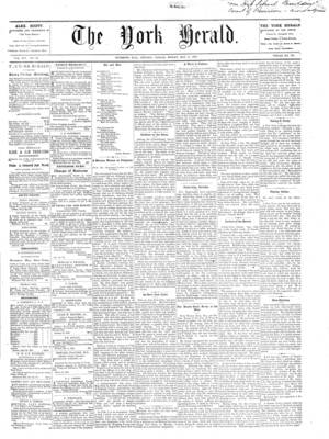 York Herald, 16 May 1873