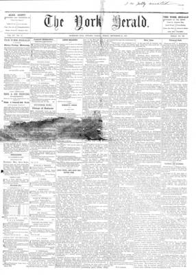 York Herald, 12 Sep 1873