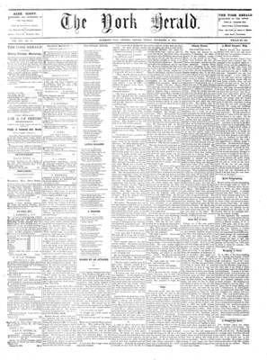 York Herald, 13 Nov 1874