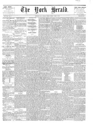 York Herald, 21 Apr 1876