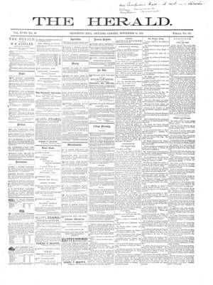 York Herald, 24 Nov 1876