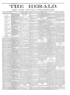 York Herald, 1 Nov 1877