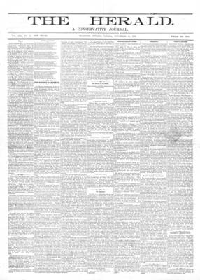 York Herald, 21 Nov 1878