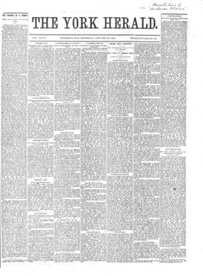 York Herald, 22 Jan 1885