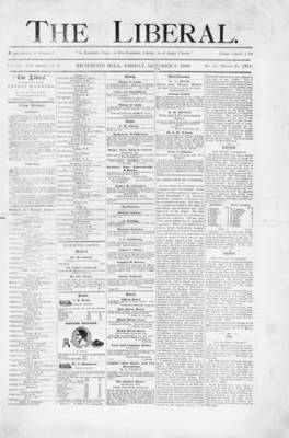 The Liberal, 8 Oct 1880