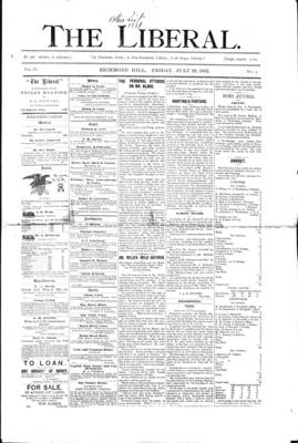 The Liberal, 29 Jul 1881