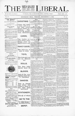 The Liberal, 9 Dec 1881