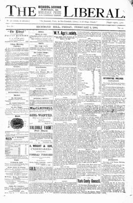 The Liberal, 3 Feb 1882