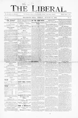 The Liberal, 25 Aug 1882