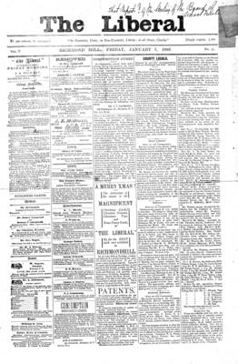 The Liberal, 5 Jan 1883