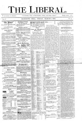 The Liberal, 2 Mar 1883