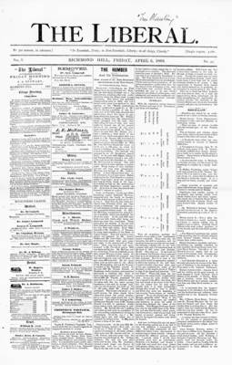 The Liberal, 6 Apr 1883