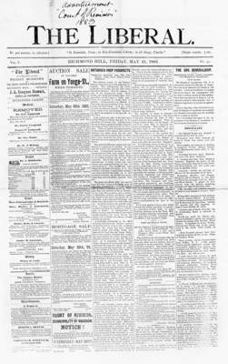 The Liberal, 25 May 1883