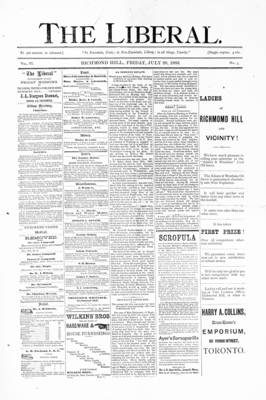 The Liberal, 20 Jul 1883