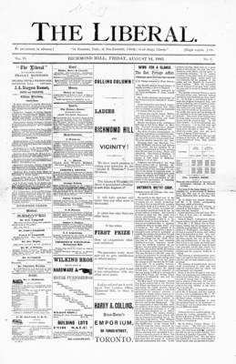 The Liberal, 24 Aug 1883