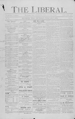 The Liberal, 7 Feb 1884