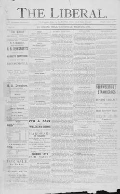 The Liberal, 6 Mar 1884