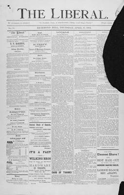 The Liberal, 17 Apr 1884