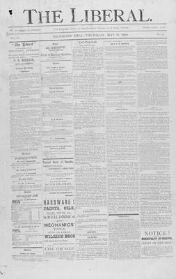 The Liberal, 15 May 1884