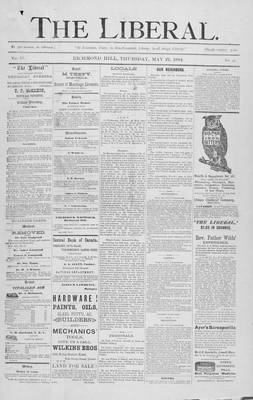 The Liberal, 22 May 1884