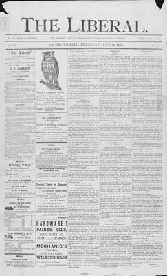 The Liberal, 19 Jun 1884