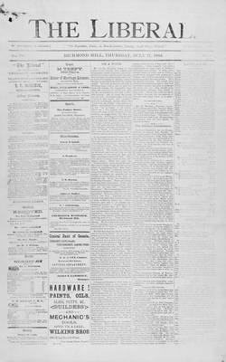 The Liberal, 17 Jul 1884