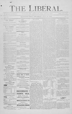 The Liberal, 24 Jul 1884