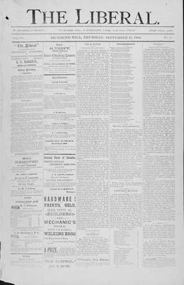 The Liberal, 11 Sep 1884