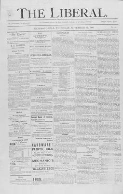 The Liberal, 27 Nov 1884