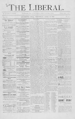 The Liberal, 23 Apr 1885