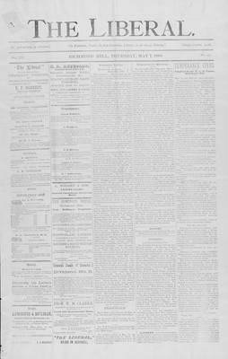 The Liberal, 7 May 1885