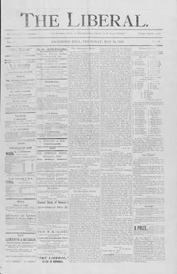 The Liberal, 14 May 1885