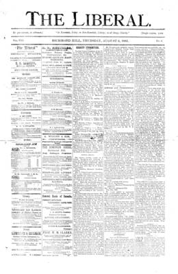 The Liberal, 6 Aug 1885