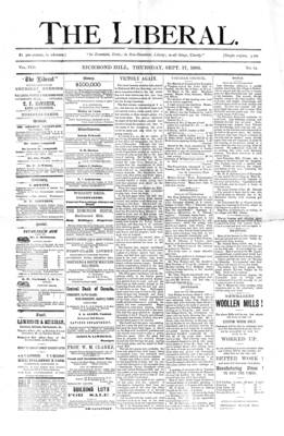 The Liberal, 17 Sep 1885