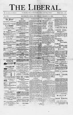 The Liberal, 11 Mar 1886