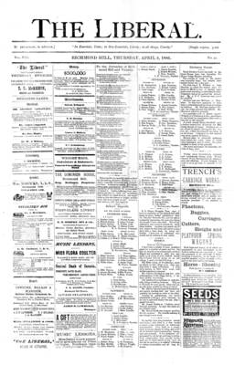 The Liberal, 8 Apr 1886