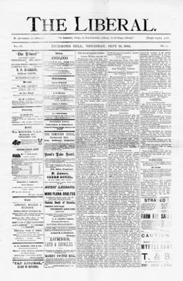 The Liberal, 16 Sep 1886